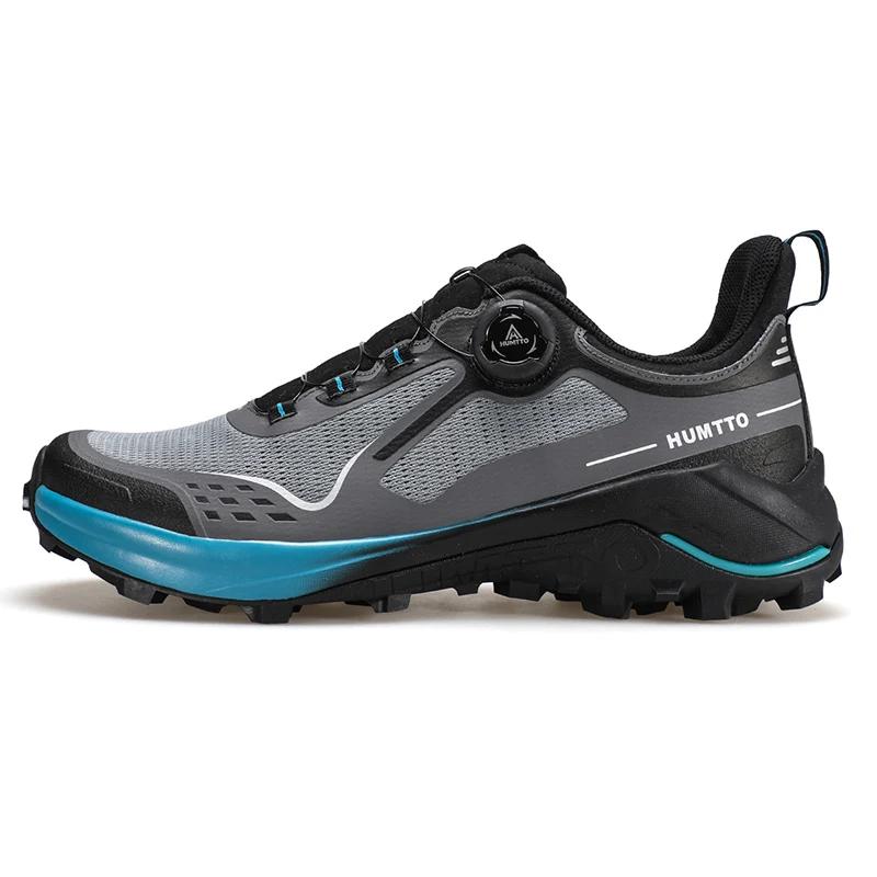 HUMTTO baskets pour hommes chaussures de sentier de créateur de luxe pour hommes anti-dérapant sport