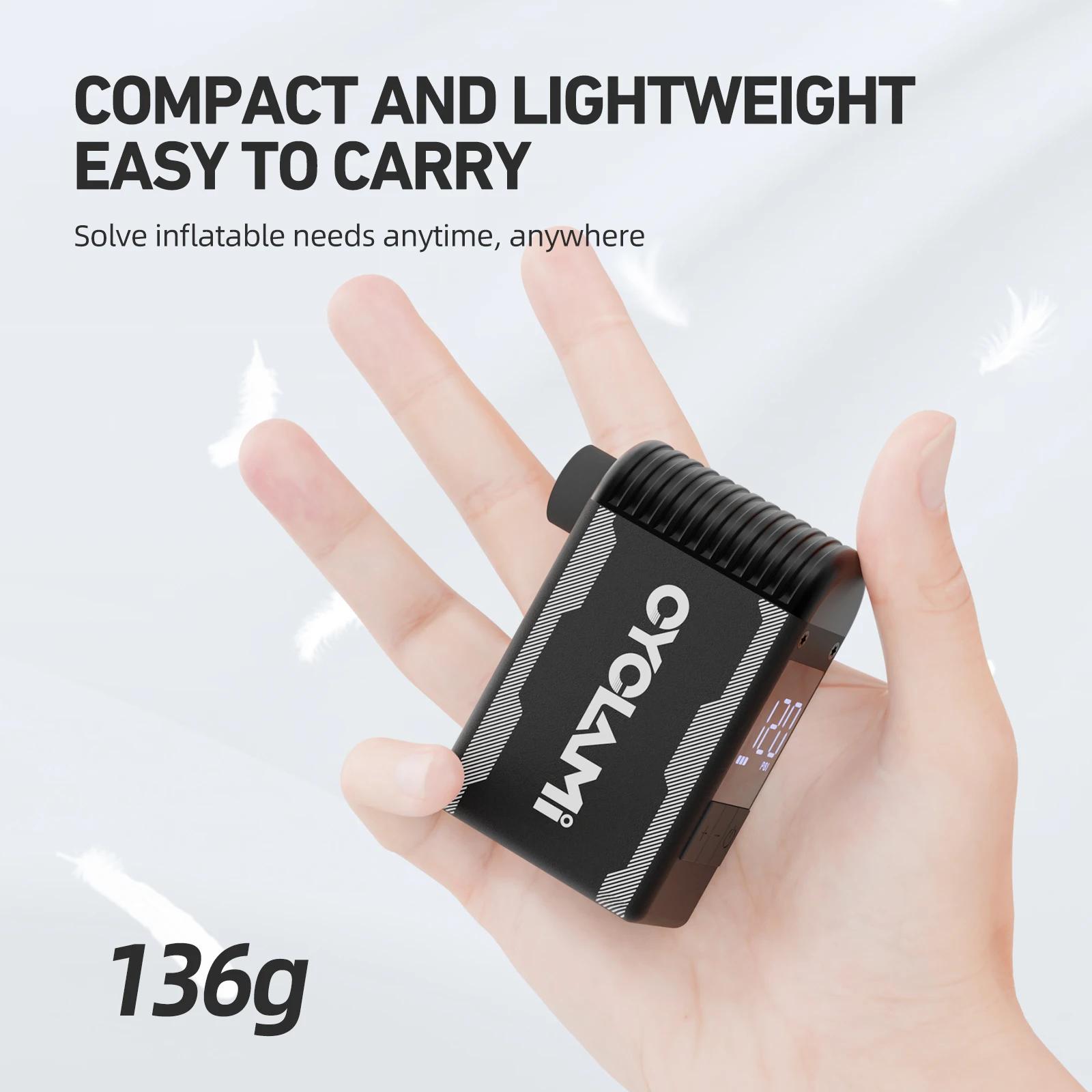 CYCLAMI A2S Mini pompe à Air électrique 120 PSI Portable vélo sans fil gonfleur d'air Presta Schrade