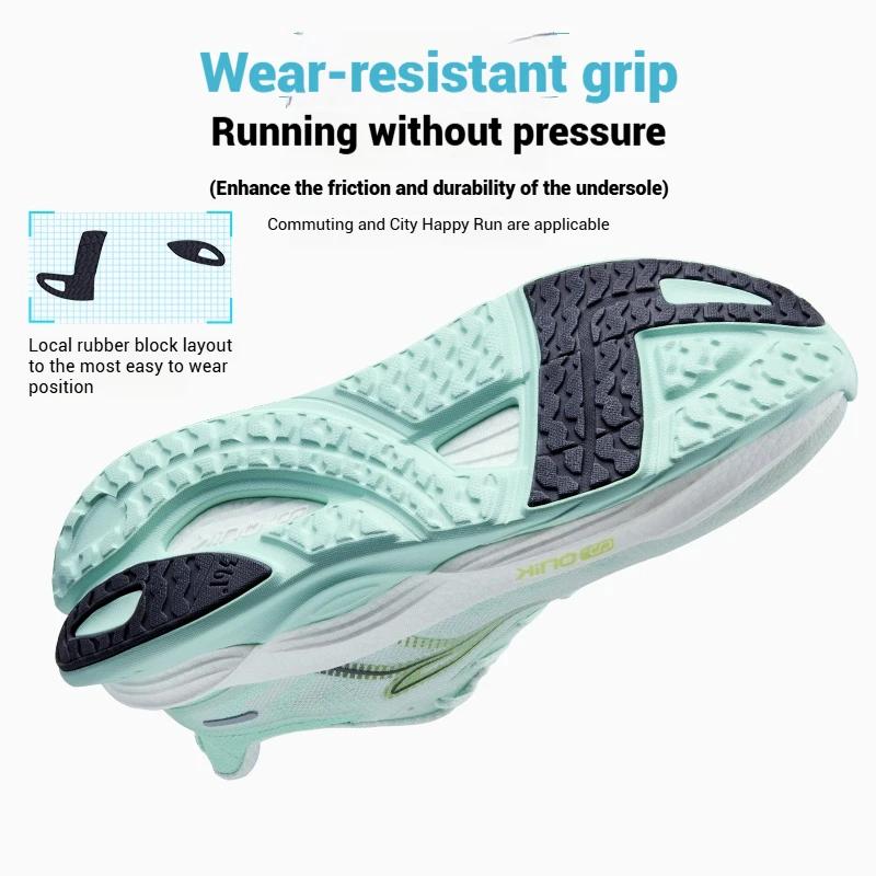361 degrés féroce 5 hommes chaussures de course nouveau doux respirant rebond antidérapant amortisse