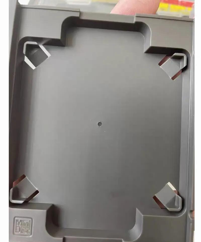MD Case Mini disque boîtier MD disque boîte de rangement gris foncé 5 pièces