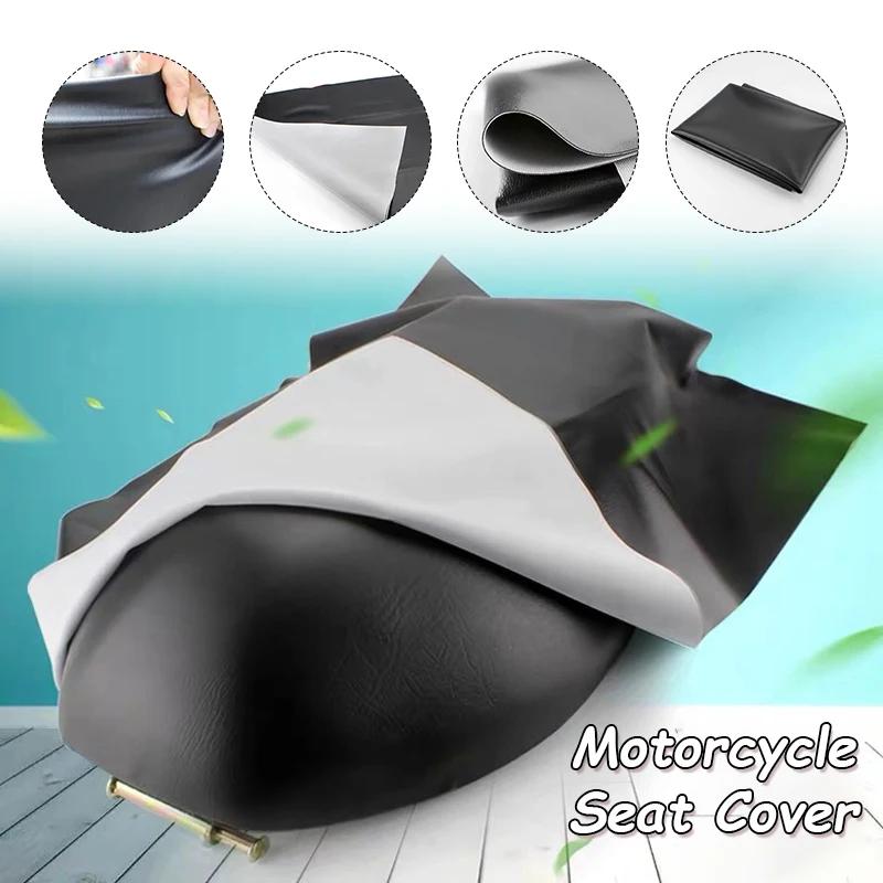 Housse de siège de moto en cuir Pu, accessoire de Scooter de cyclomoteur, imperméable, remplaçable, 