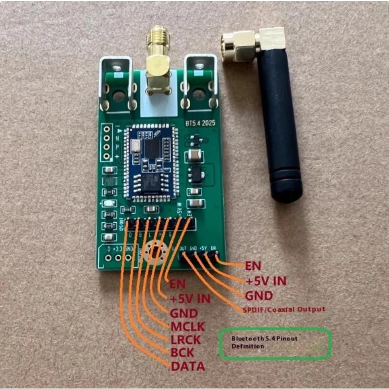 Nvarcher QCC5171 Bluetooth 5.3 Sat, AC Tech I2S, sortie coaxiale, carte USD