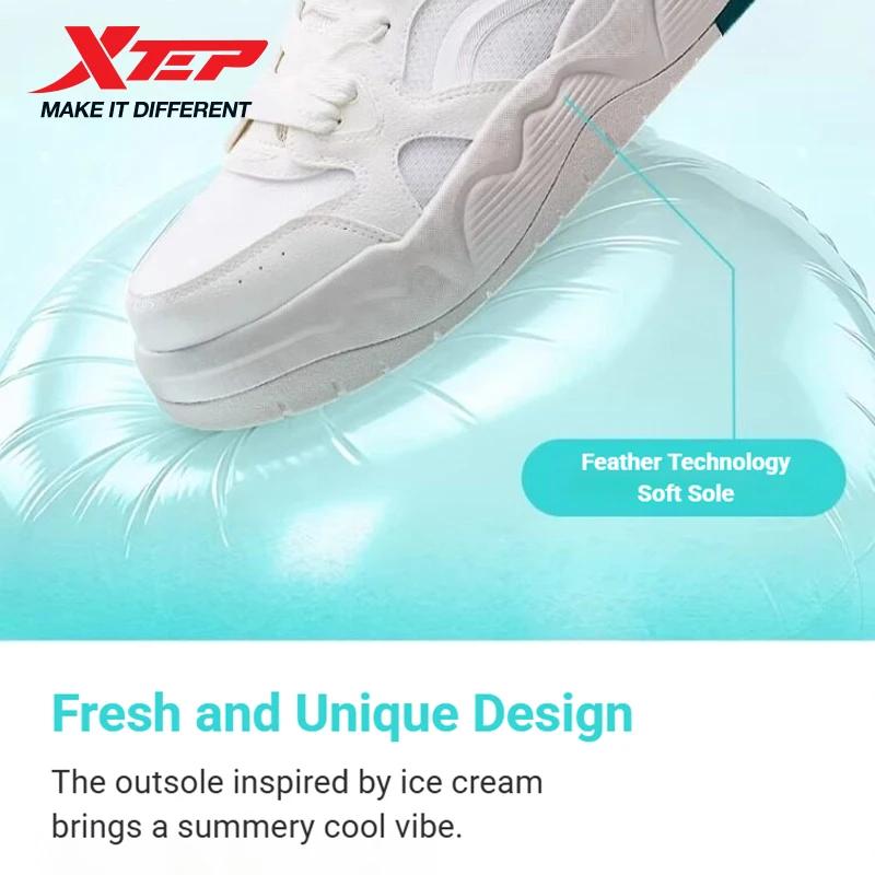 Xtep Haobai chaussures de skateboard pour hommes antidérapant rebond Absorption des chocs baskets St