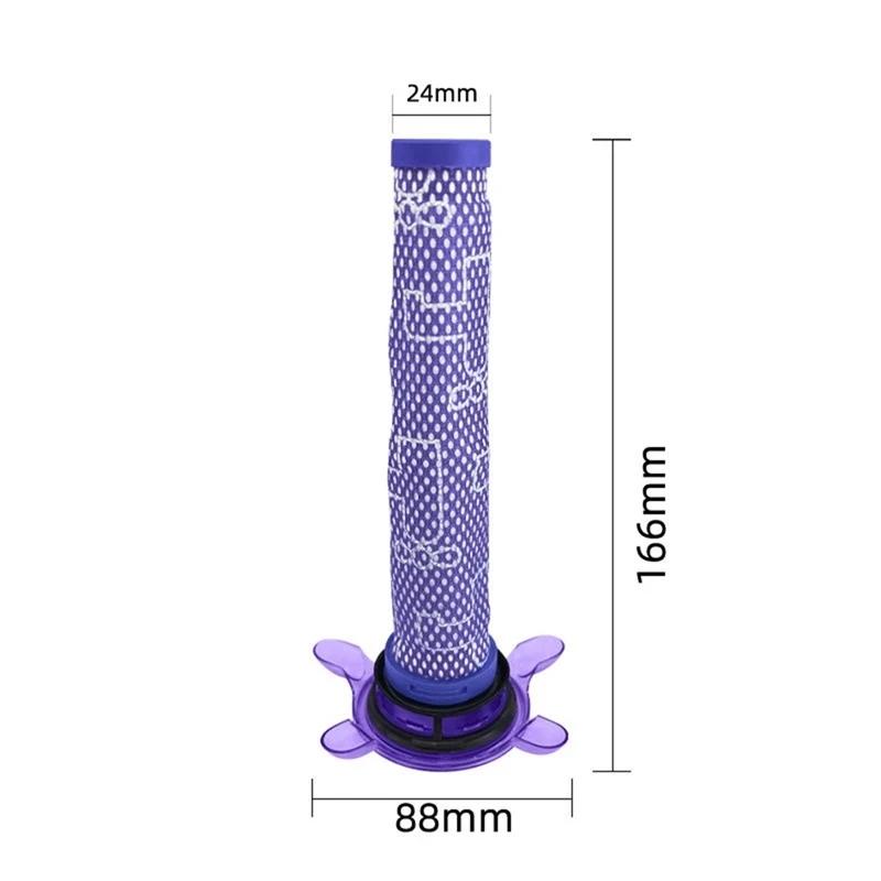 Pièces d'aspirateur à main pour Dyson V8 FOCUS MATTRESS, accessoires de filtre Hepa pré-poste, rempl