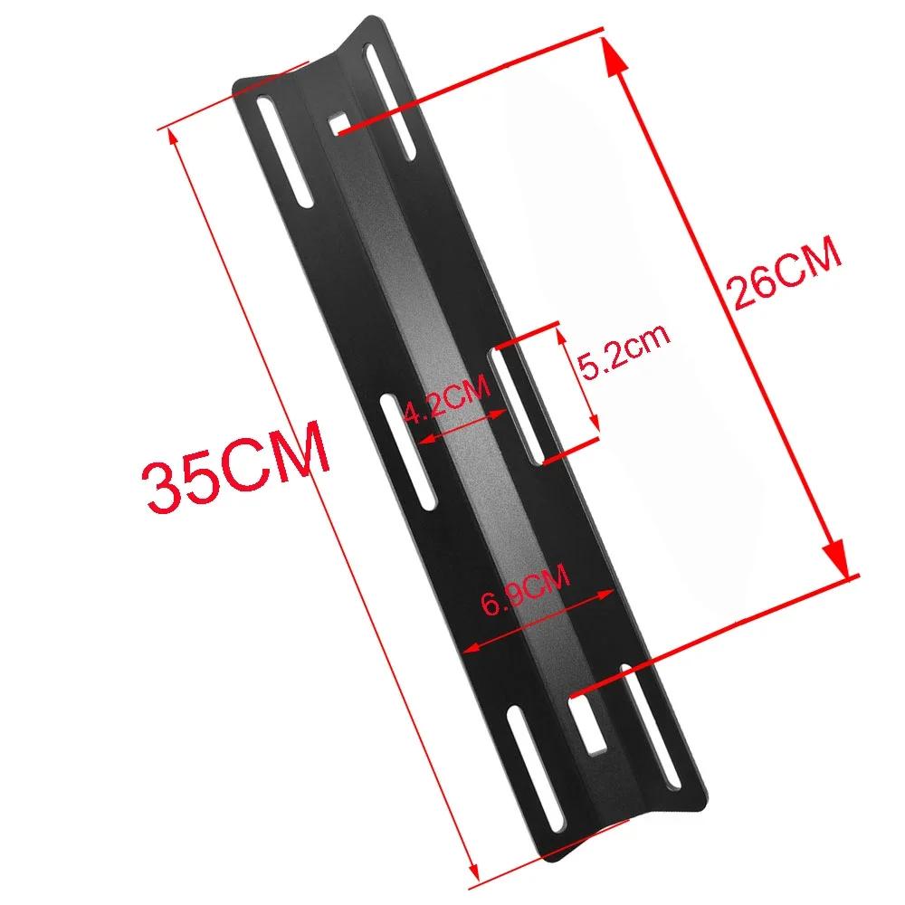 Adaptateur de réservoir unique de plongée sous-marine en alliage d'aluminium pour plaque arrière de 