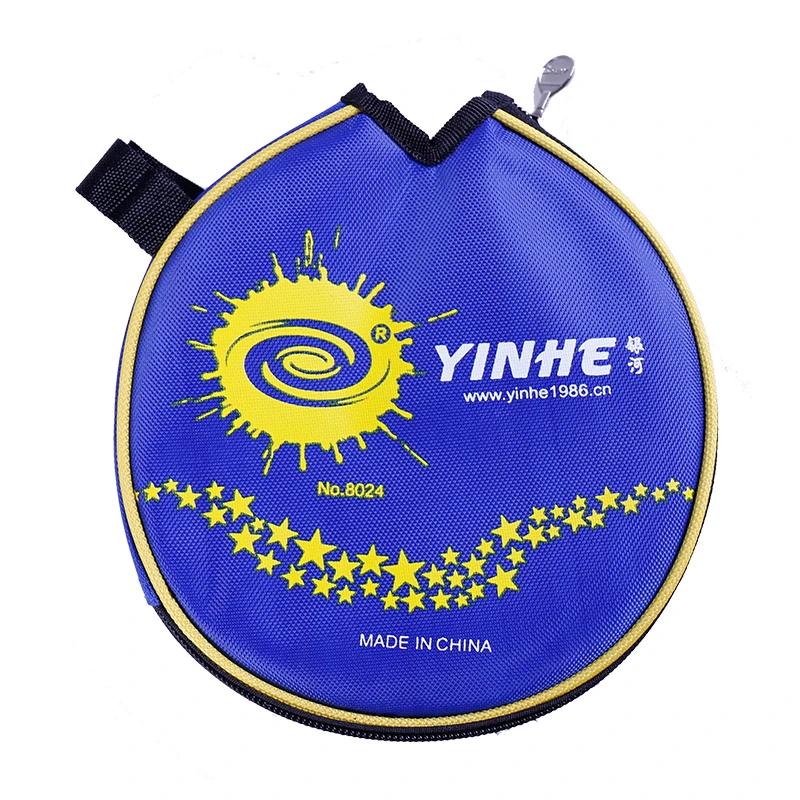 YINHE – sac de raquette de Tennis de Table Original, étui de protection Portable rond épais pour bat