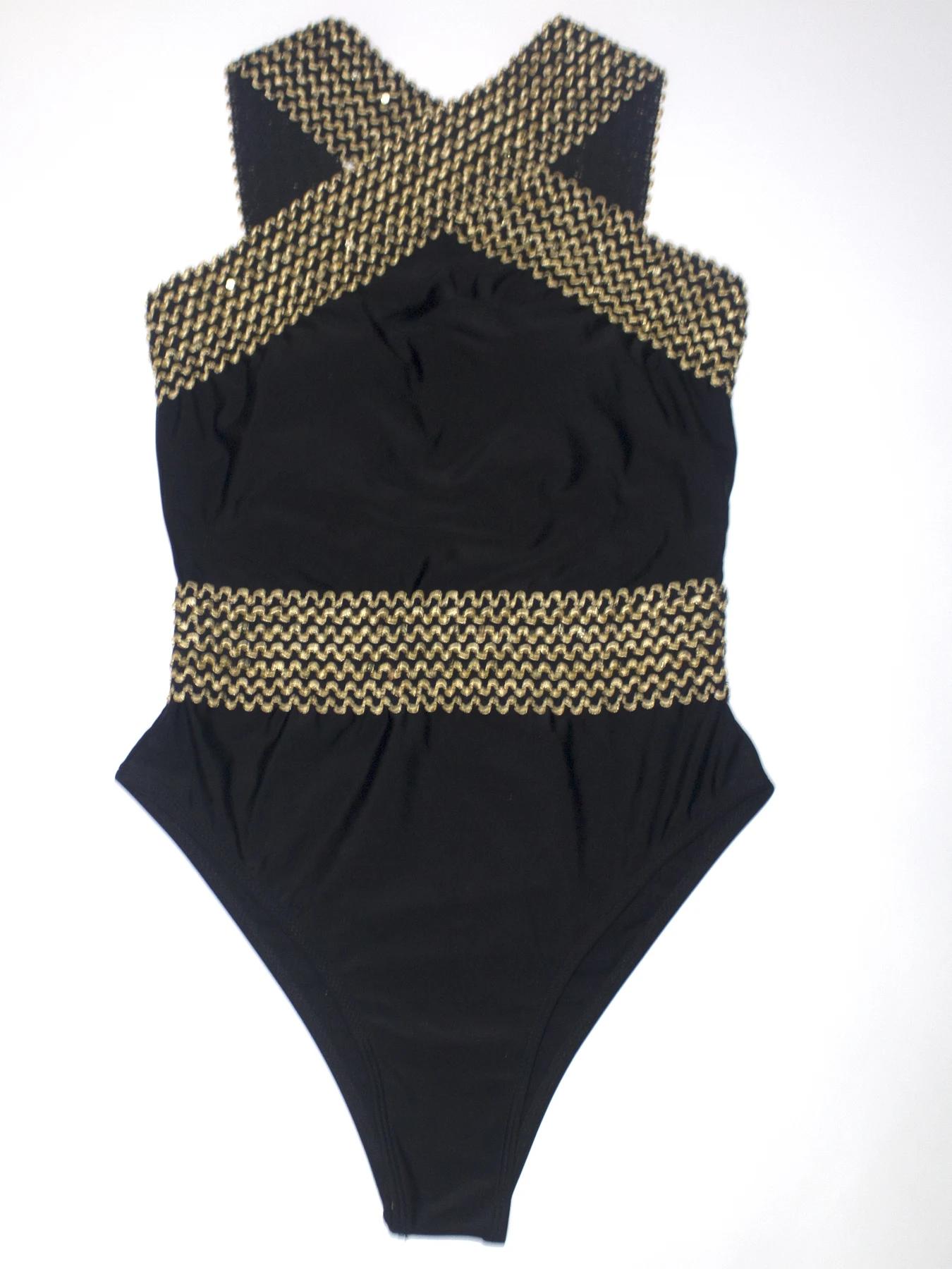 Maillot de bain une pièce bandeau à bretelles croisées pour femmes, contrôle du ventre réglable, mai