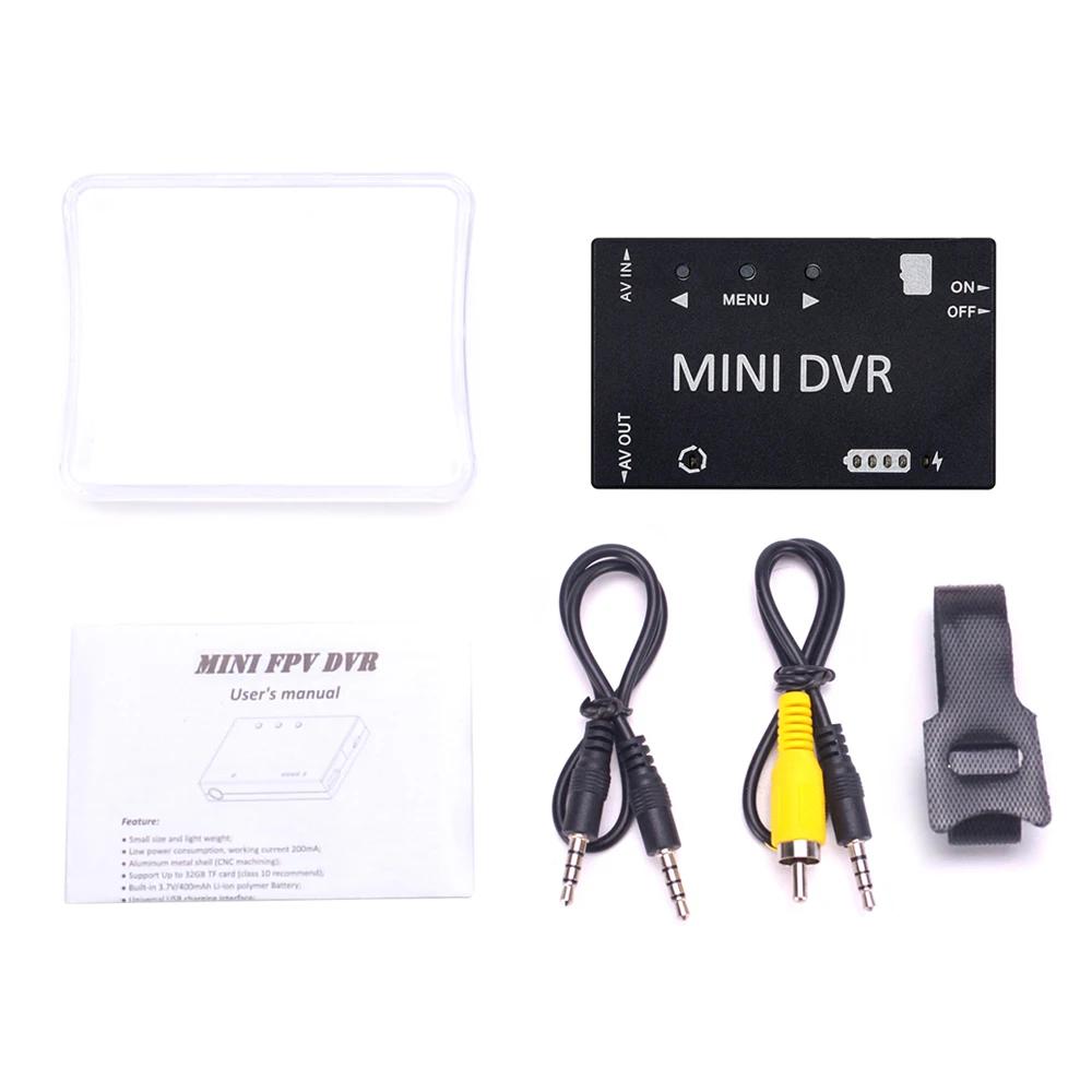 FPV Mini DVR enregistreur Audio vidéo enregistreur FPV enregistrement quadrirotor RC pour Multicopte