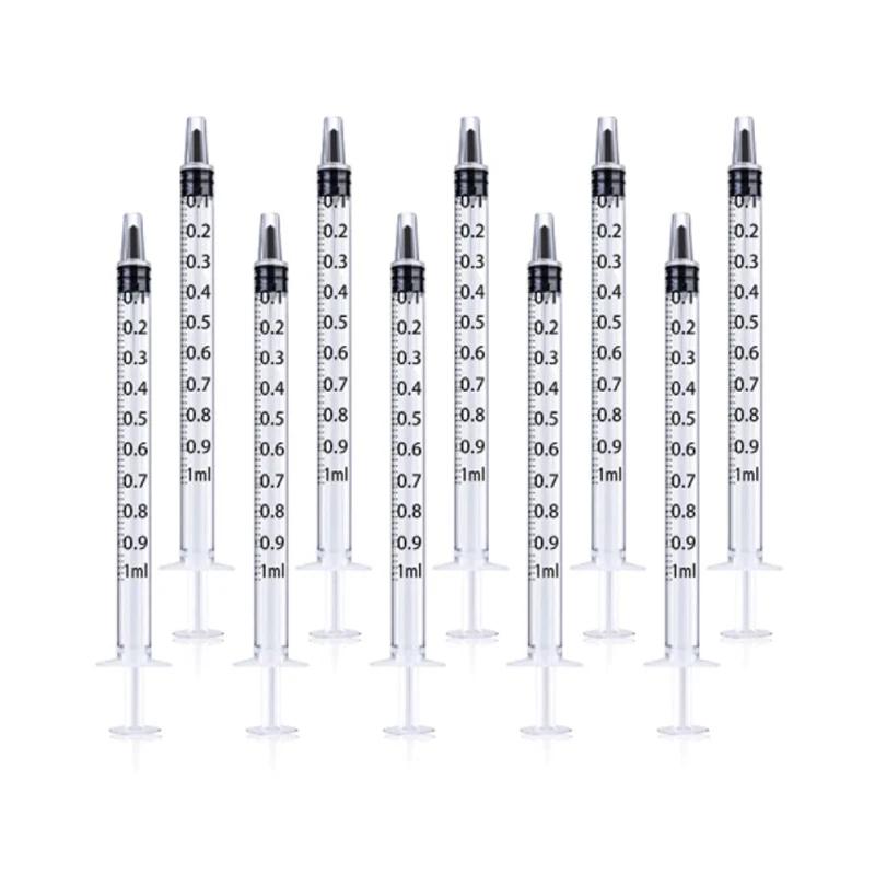 Seringue réutilisable en plastique pour mesurer les nutriments, outil de cuisine hydroponique, 1ml-1