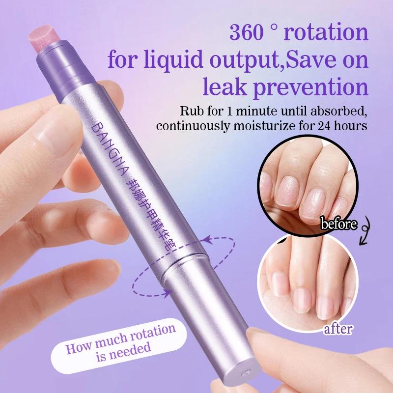 Stylo 3 en 1 pour Nail Art, armure des mains, brosse à Essence, poussoir à cuticules, outils de soin