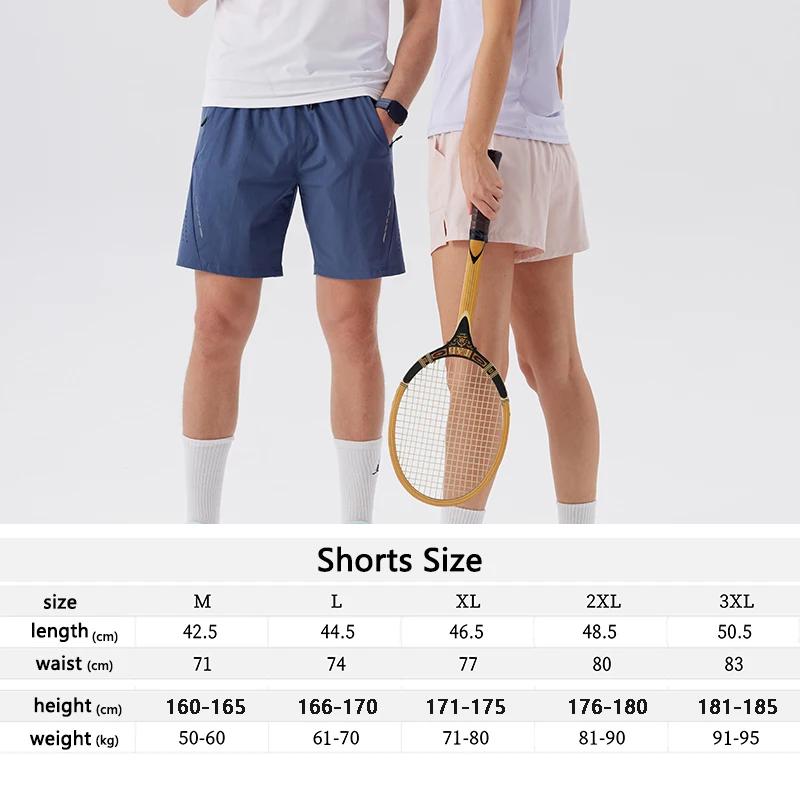 Short de sport de Tennis pour hommes, vêtements de sport respirants à séchage rapide, pour entraînem