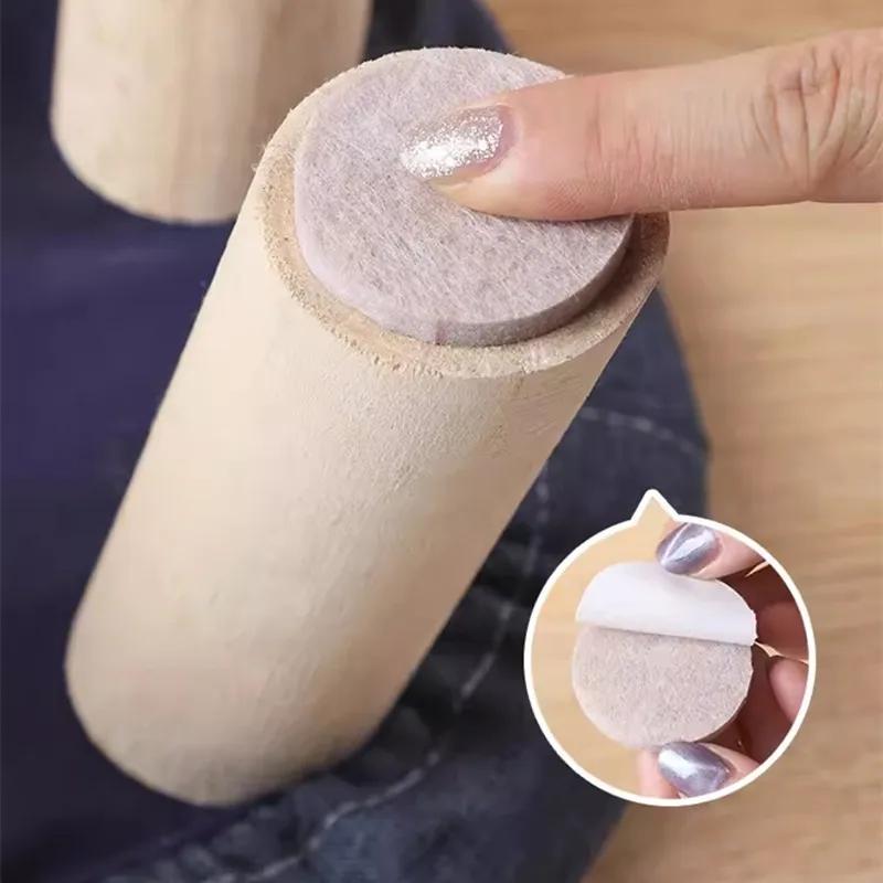 Coussinets de pieds de chaise en feutre, 3mm d'épaisseur, tapis de protection contre les rayures pou