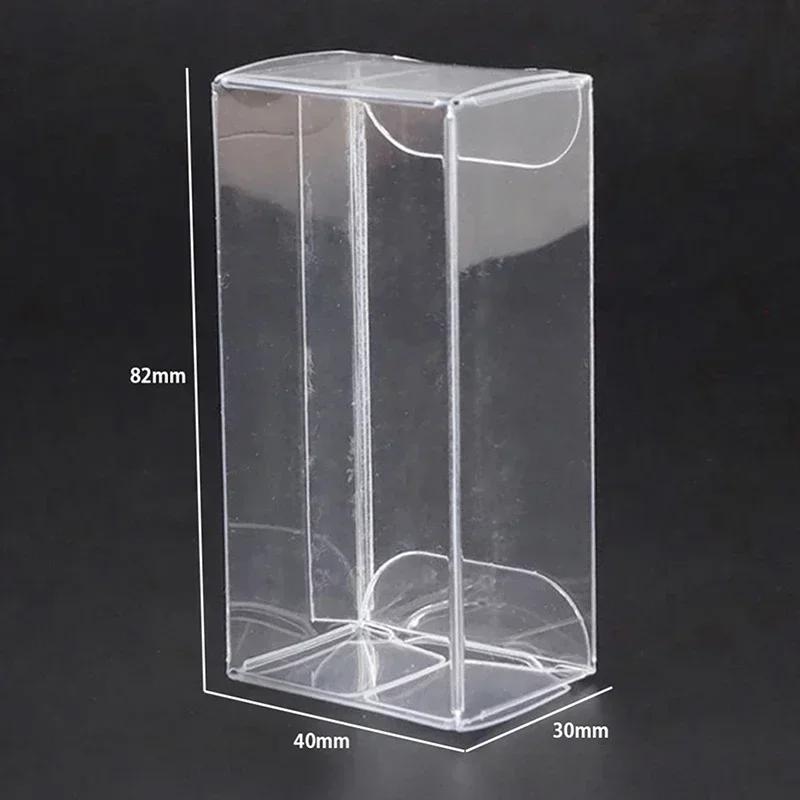 Boîte d'exposition transparente en PVC pour modèle de voiture, support de rangement anti-poussière, 