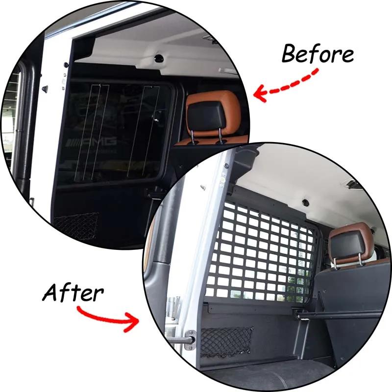 Kit de rangement pour lunette arrière tout-terrain en alliage, étagère à outils pour Mercedes Benz C