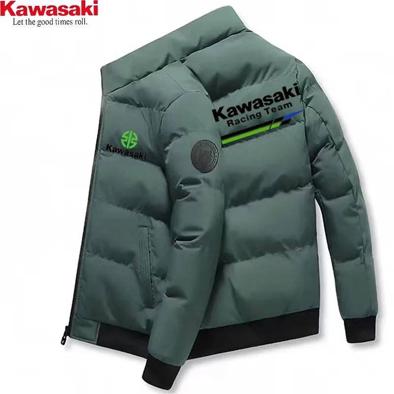 Kawasaki nouvelle veste épaisse, veste chaude en coton, veste de sport d'hiver décontractée, veste c