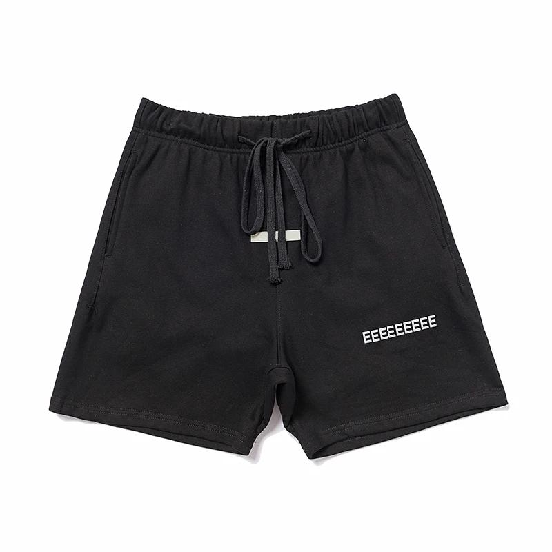 Shorts d'été 2020, sixième collection, imprimé lettres, shorts en coton pour hommes, shorts à cordon