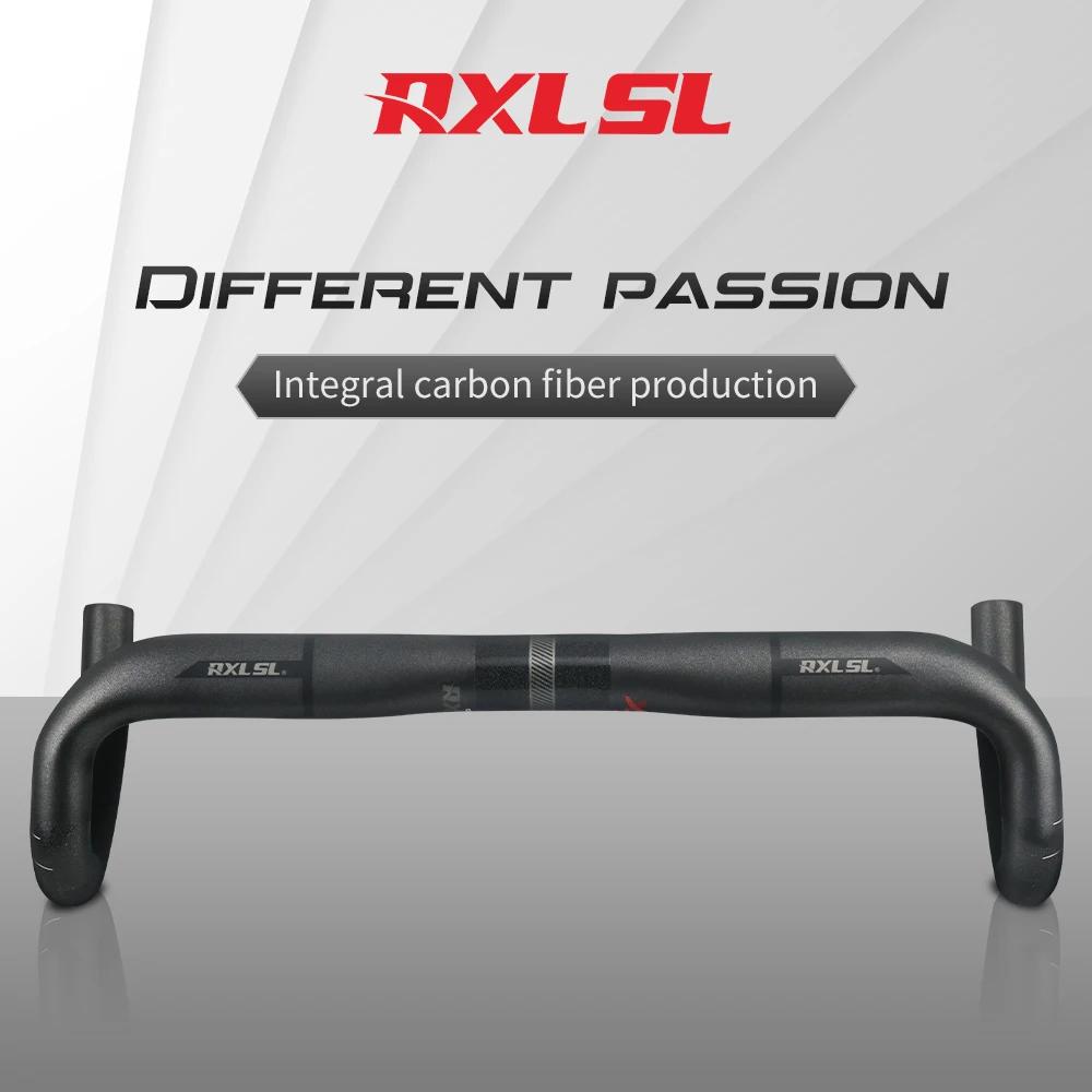 RXL SL 31.8mm barre de chute en carbone guidon de vélo de route 380/400/420/440mm UD mat routage ext