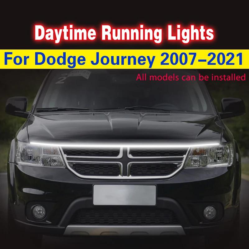 Feu antibrouillard LED pour voiture, 1 pièce, Signal DRL 12v pour Dodge Journey 2007 – 2021, lampe d