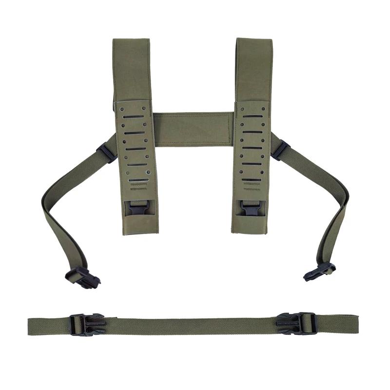 Sangle en H découpée au laser Multicam SS MK4, sangle de poitrine DulChest, sangle de poitrine confr