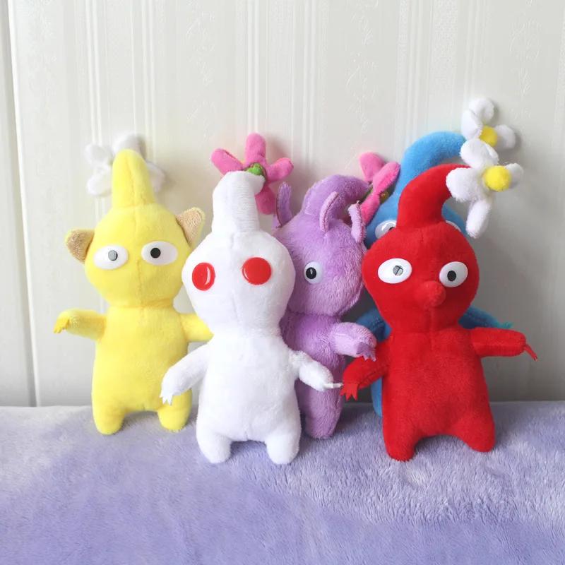 15CM Pikmin peluche poupée jeu Olimar fleur feuilles bourgeon Chappy Bulborb doux peluche rouge jaun