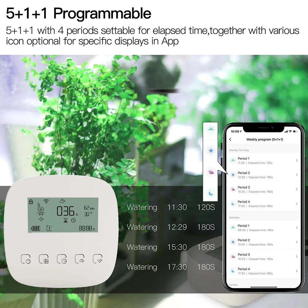 Machine d'arrosage intelligente WiFi Tuya, système d'irrigation automatique à Micro-goutte, système 