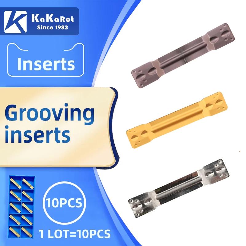 KaKarot outil de rainurage MGIVR2016 MGIVR2520 MGIVR3125 MGMN Inserts en carbure MGIVR/L tige droite