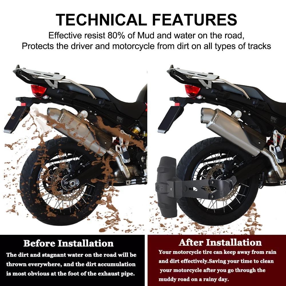Garde-boue de roue de moto pour BMW, garde-boue arrière, garde-boue, garde-boue, Adventure F, 850, 7