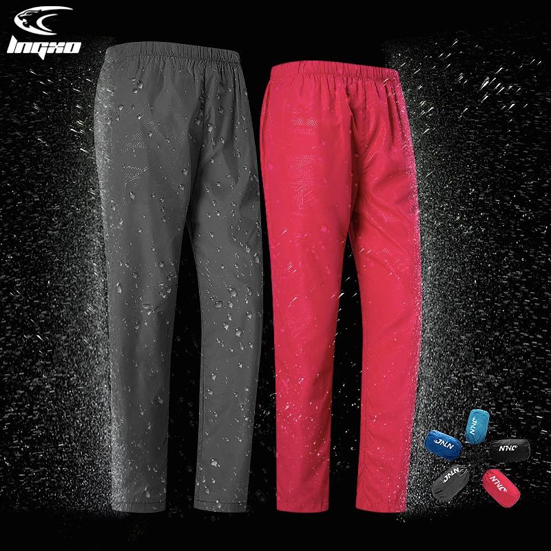 LNGXO pantalon de randonnée imperméable unisexe Camping Trekking escalade pantalon de pluie Sports d