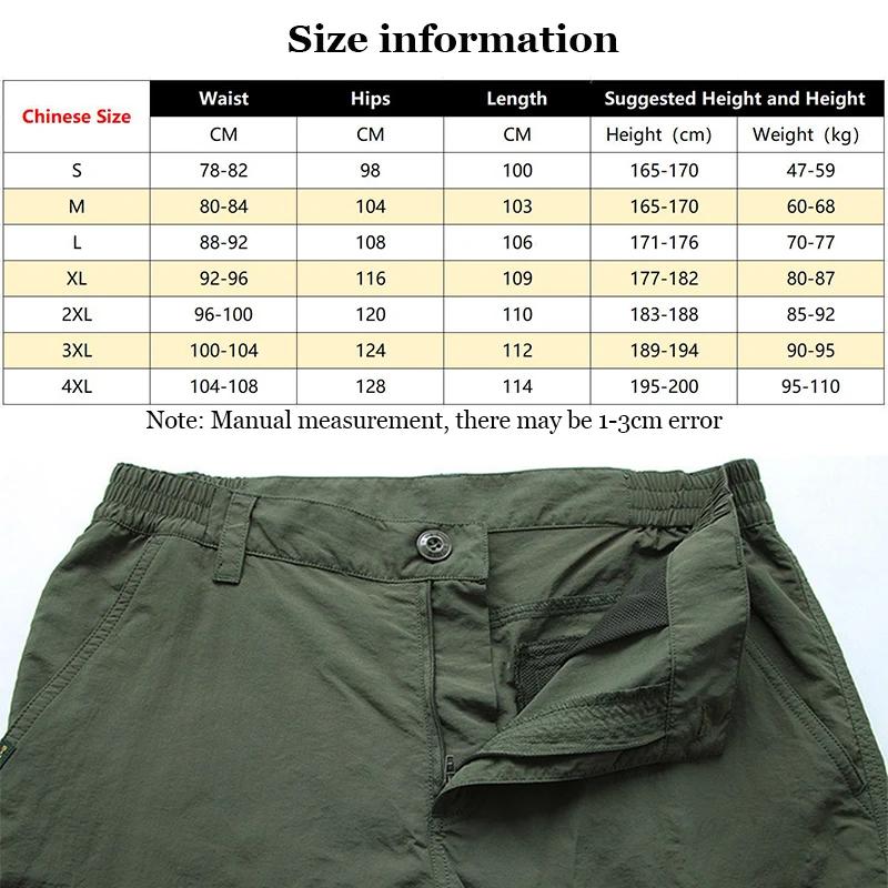 Pantalon Cargo tactique pour hommes, pantalon décontracté, imperméable, multi-poches, vêtements de t