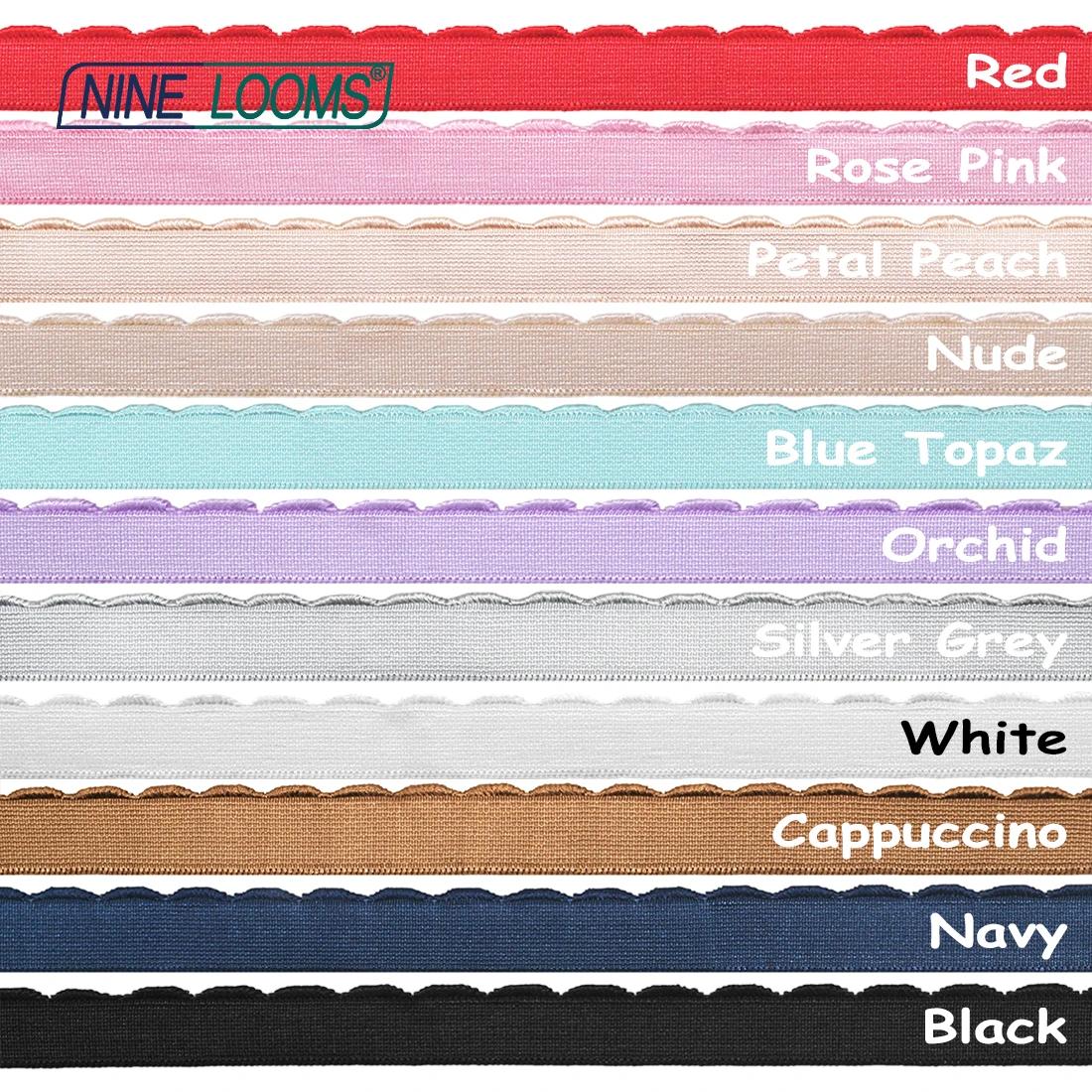 Neuf LOOMS – sangle de soutien-gorge en Picot, bande élastique, sous-vêtements, vêtements faits main
