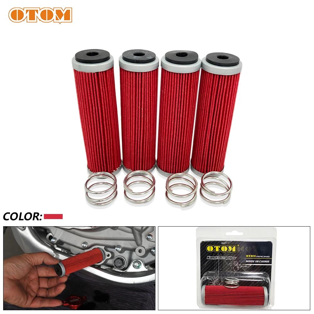 OTOM – filtre à huile et à carburant pour moto, accessoires pour moteur ZONGSHEN NC250 NC450 KAYO RX