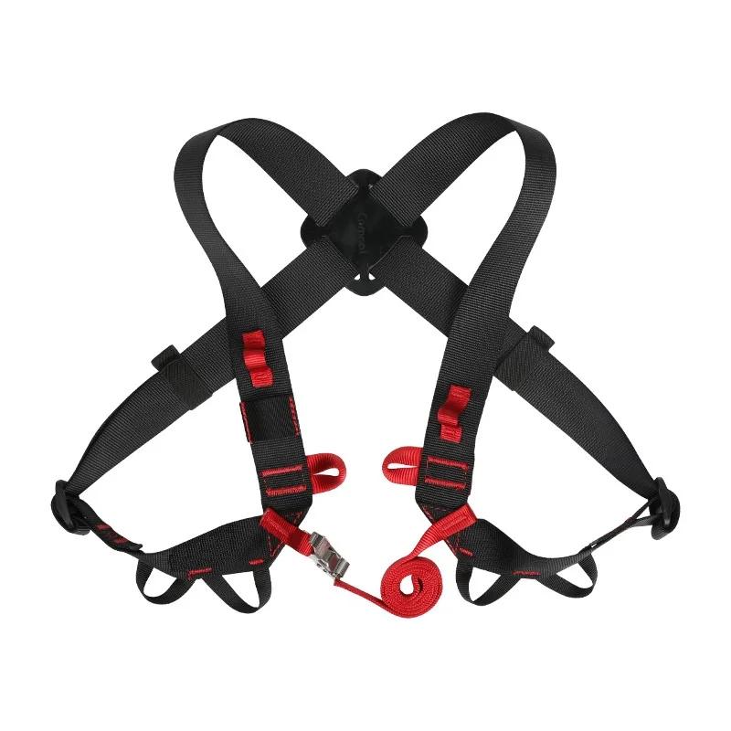 Ceintures d'épaule décive ascendentes pour escalade en plein air, ceinture de sécurité de poitrine r