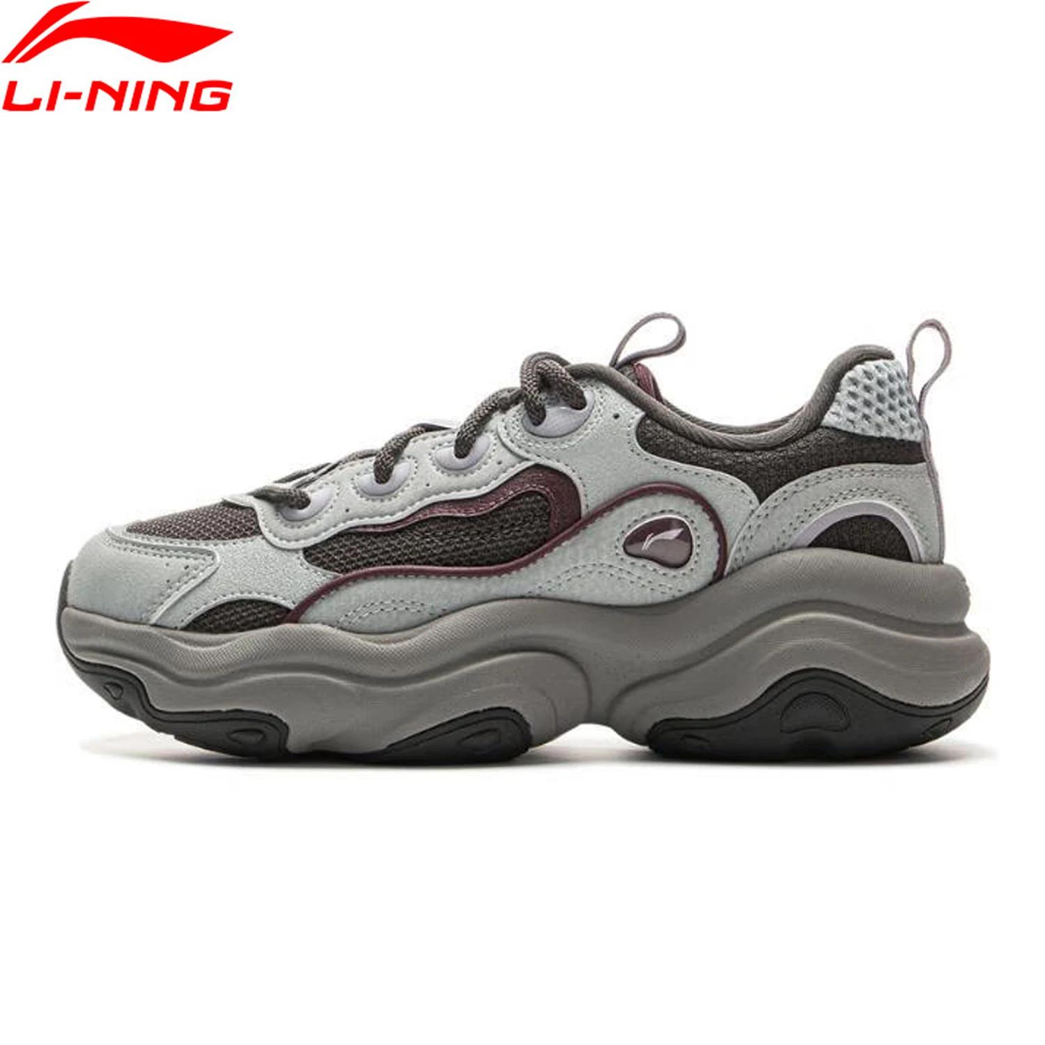 Li-Ning MIA 2 – chaussures de style de vie pour femmes, baskets COMFOAM rétro élégantes et confortab