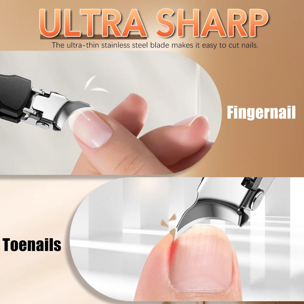 2/4 pièces/ensemble coupe-ongles ensemble ongles incarnés épais coupe-ongles ensemble pour pédicure 