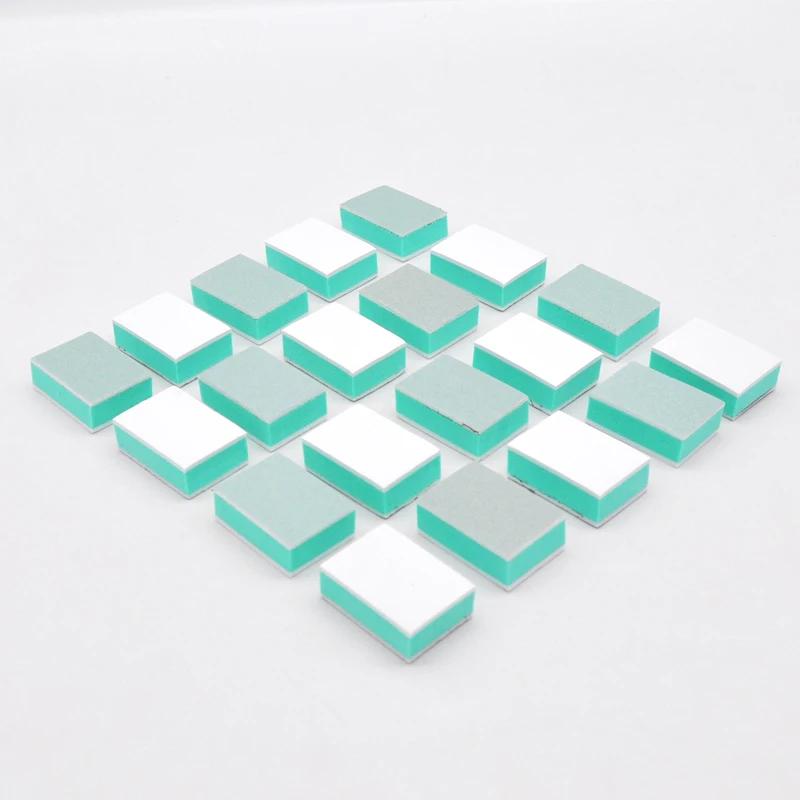 10/20/50 pièces/sac ongles tampon fichier bloc Double face Nail Art outil UV Gel polisseuse Mini pol