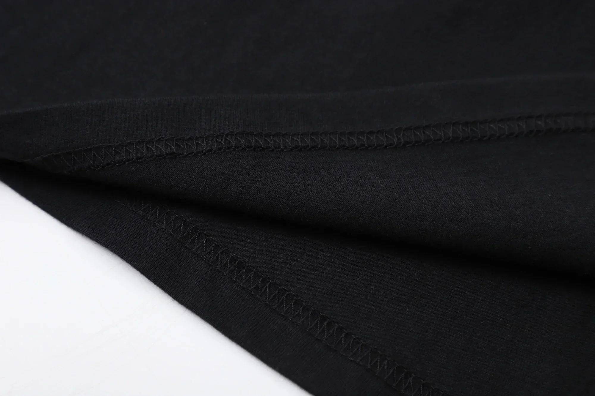 T-shirt femme t-shirt chat week-end quotidien noir imprimé manches courtes mode drôle col rond coupe