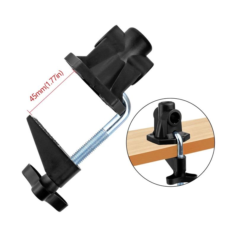Pince de support en porte-à-faux, support universel antidérapant, 7 formes, boucle cheval, Clip en m