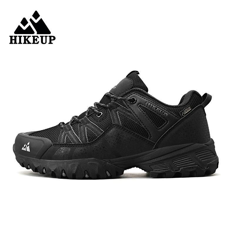 Baskets respirantes HIKEUP anti-baume pour homme - Randonnée course trekking sports montagne