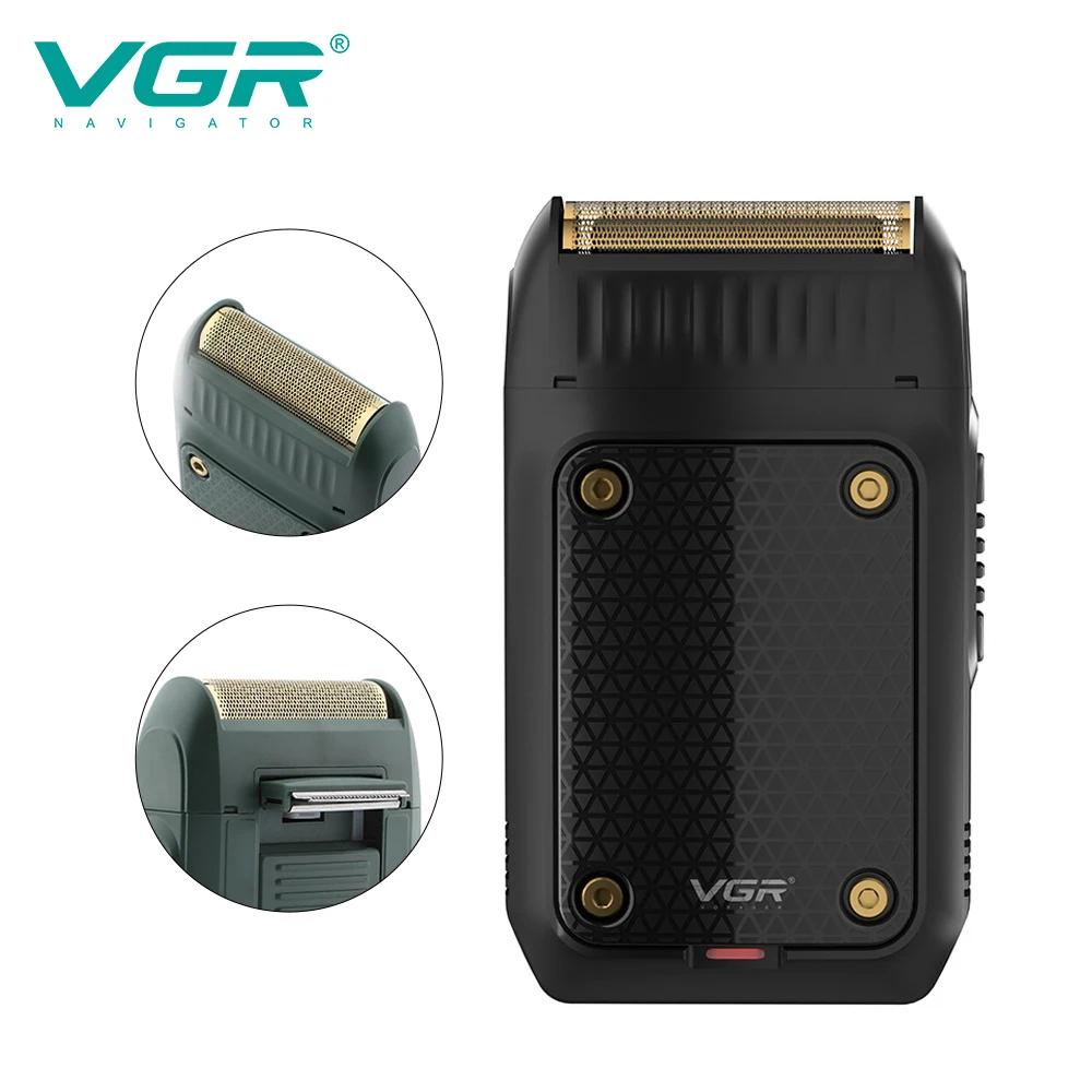 Vgaz353-Rasoir Électrique Professionnel pour Homme, Tondeuse à Cheveux, Rasoirs Rechargeables, Tonde