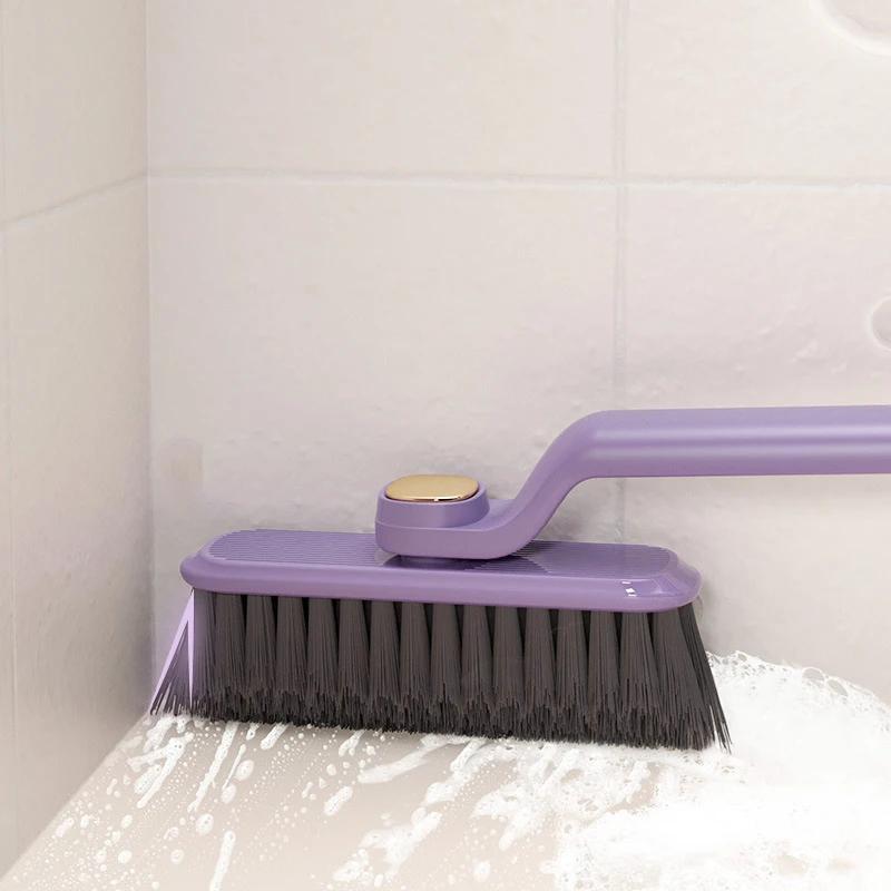 Brosse de nettoyage de crevasses rotative multifonction à main 360 °   Outil de nettoyage de coins r
