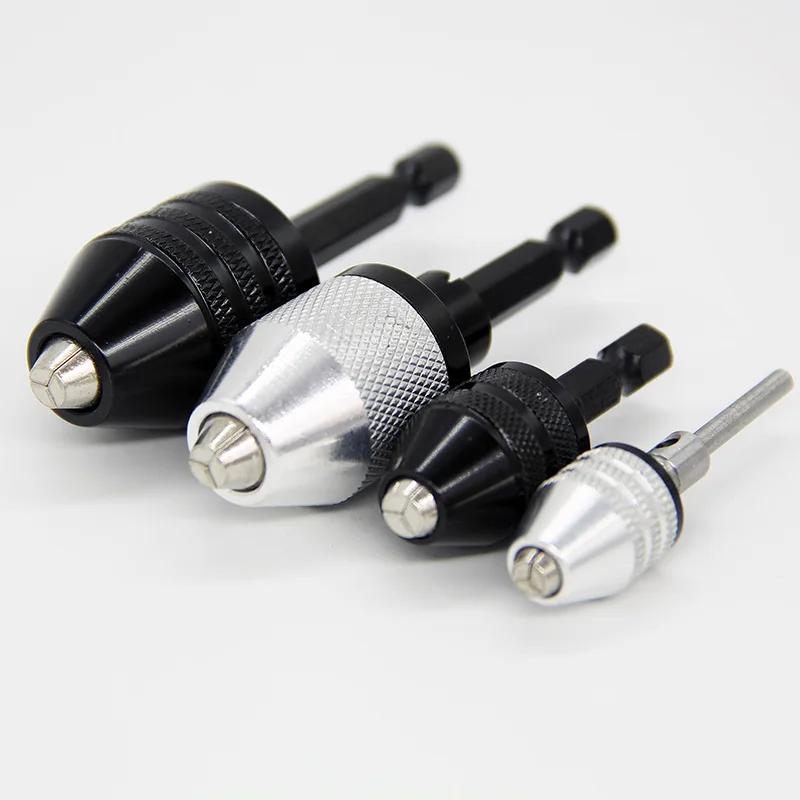 Mandrin de perceuse, tournevis sans clé, adaptateur de pilote d'impact, Micro moteur électrique, pin