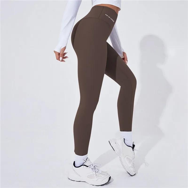 Taille haute Yoga chaud Leggins collants de sport thermique femme pantalons de course Sexy bout à bo