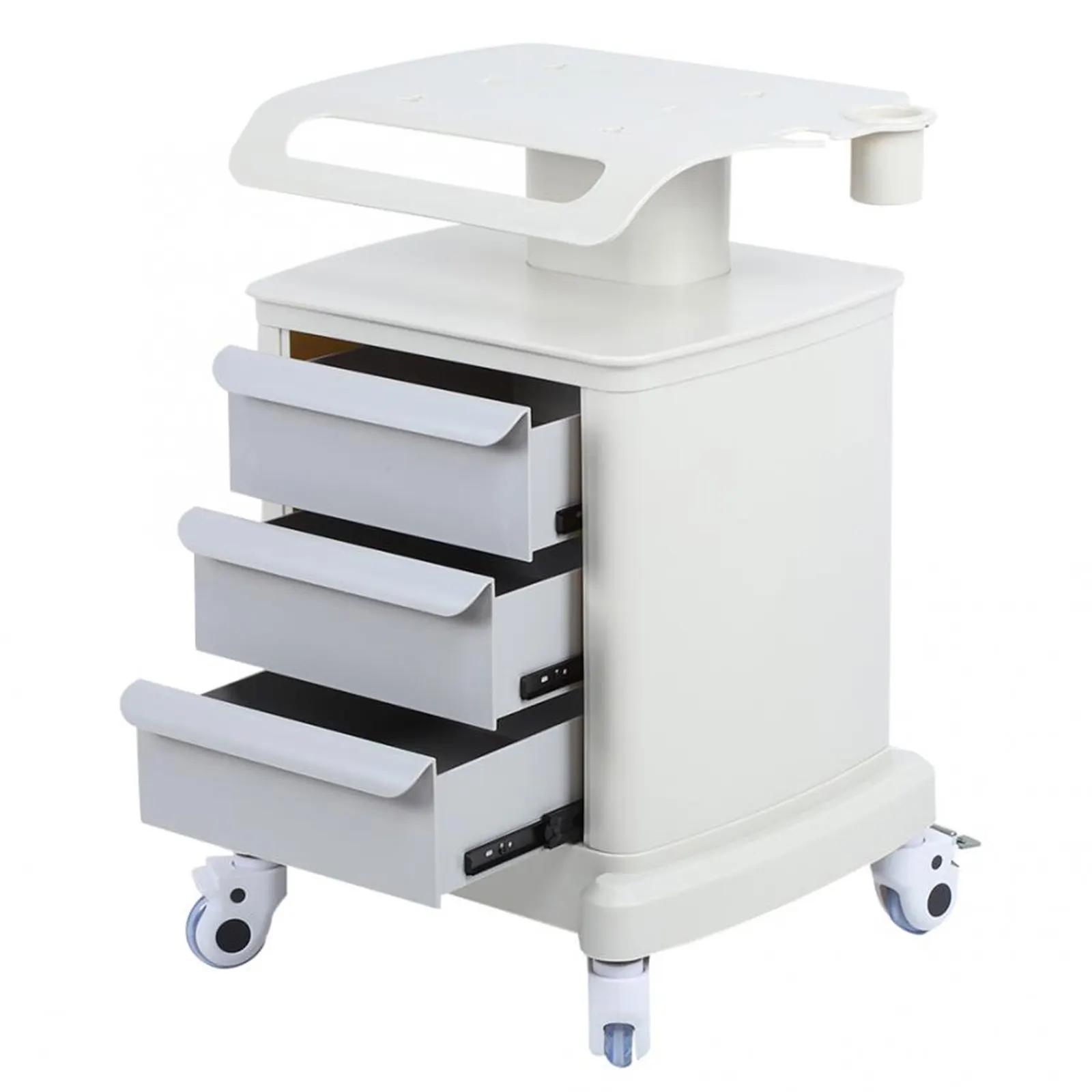 Chariot mobile multifonction à 3 couches pour salon de beauté, chariot de spa, chariot de support as