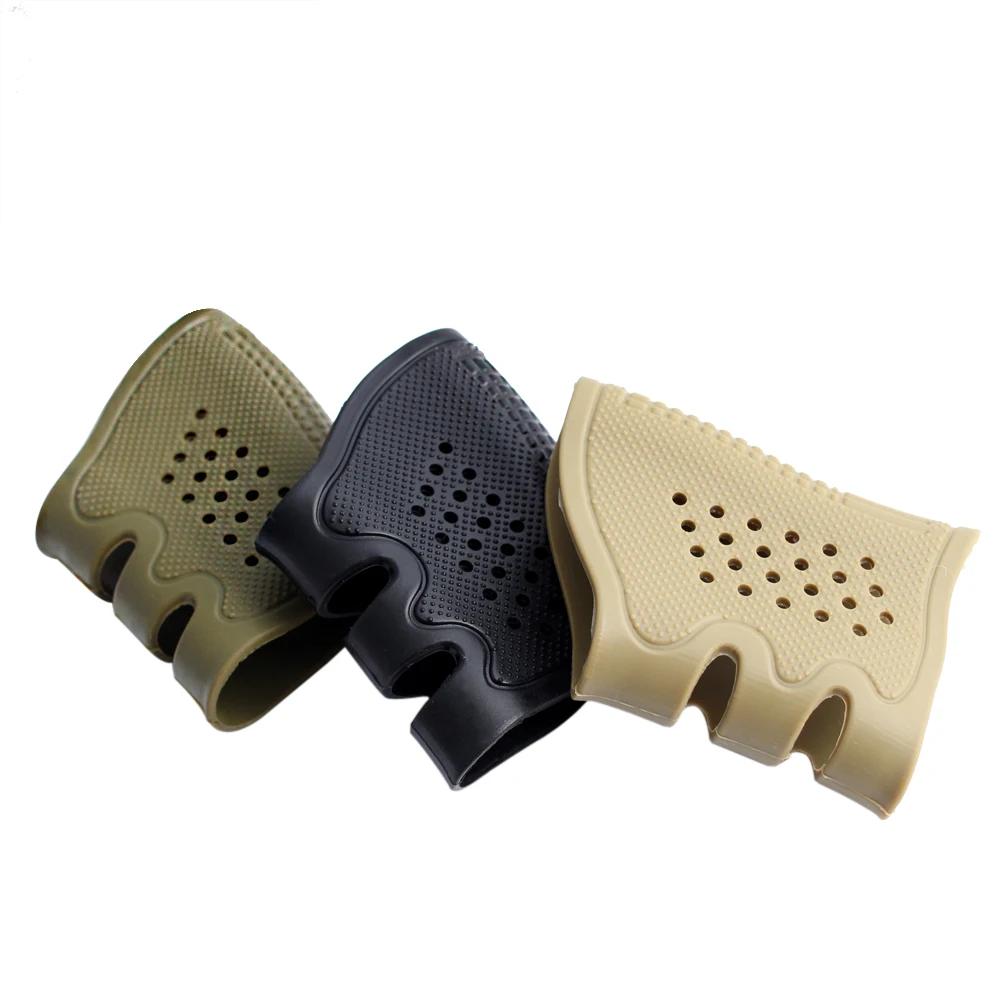 Gant antidérapant pour pistolet tactique, poignée en caoutchouc, pour Glock 17 19 20 21 22 23 31 32,