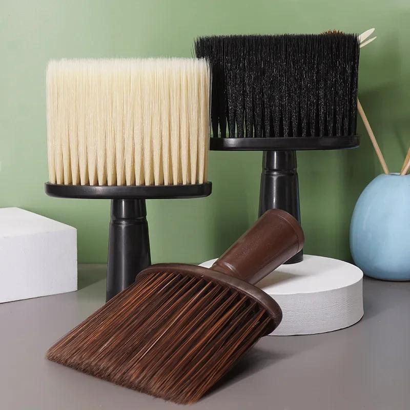 Professionnel doux cou visage Duster brosses barbier cheveux propre brosse à cheveux barbe brosse Sa