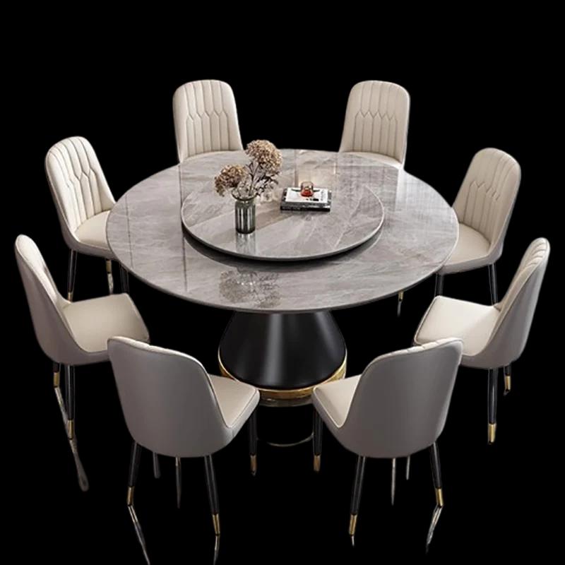 Tables de cuisine de luxe haut chaud garder la décoration Tables à manger Design français Tavolo Rou