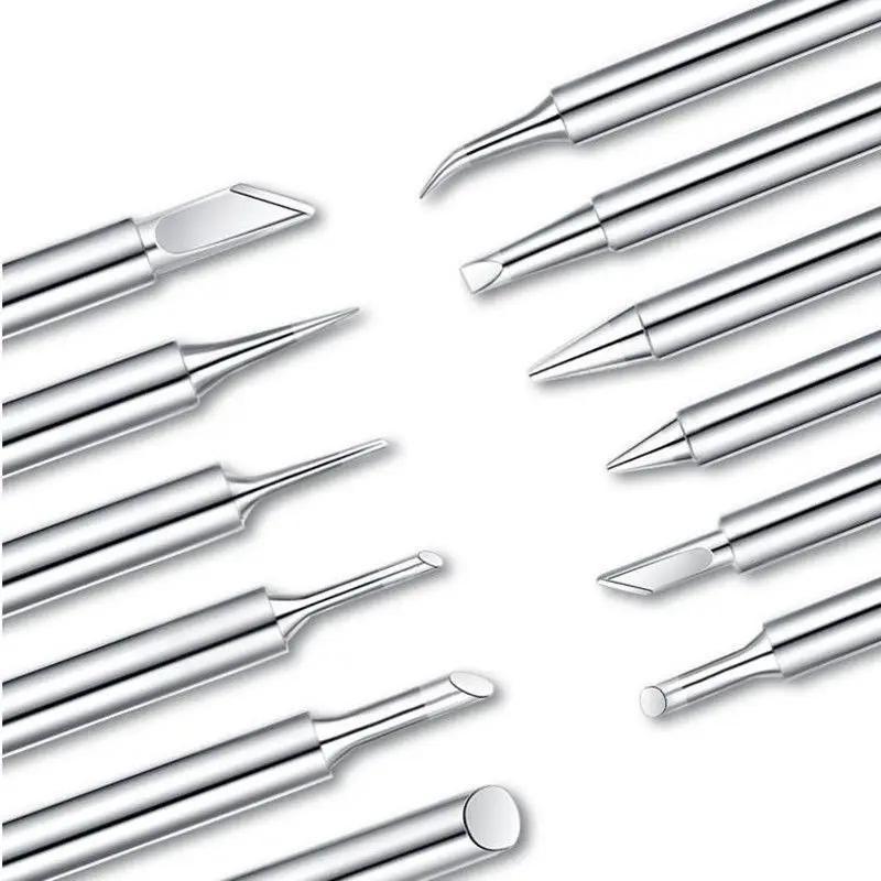 T12 pointes de fer à souder électrique en cuivre T12-K B2 BC1 ILS BCF2 D16 KF pour Hakko fx951 brico
