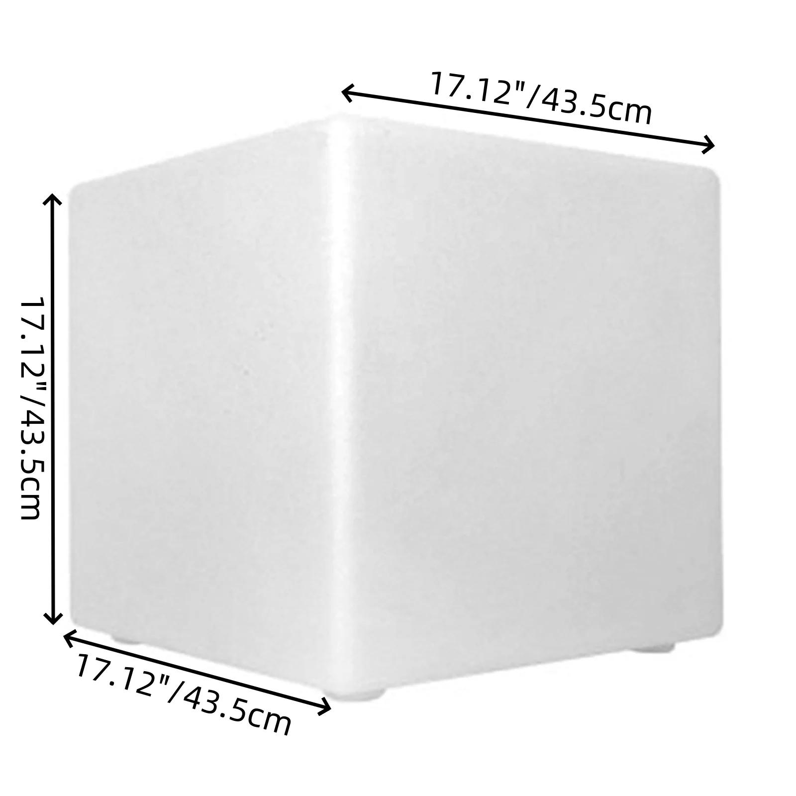 Lumière ambiante cube LED, 16 couleurs de lumière réglables RVB, télécommande, fête, fabricant d'esc