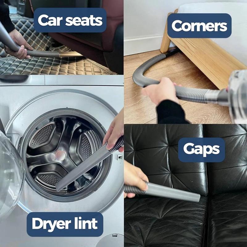 Kit de nettoyage d'évent de sèche-linge, pièces de rechange de tuyau pour aspirateur sans fil Dyson 