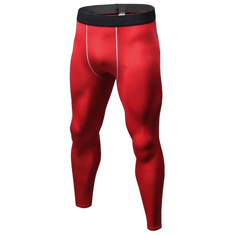 Pantalons d'entraînement serrés PRO pour hommes - Leggings sport séchage rapide fitness course basket-ball